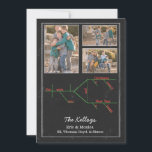 Christmas Carol Diagrammed on Chalkboard Holiday Card<br><div class="desc">Christmas Carol Diagrammed on Chalkboard Photo Card
All of your friends will be impressed that you know how to diagram sentences! You don't even have to give us the credit! ;-) Photography © Storytree Studios,  Stanford,  CA</div>