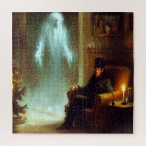 Christmas Carol Ghost of Christmas Past Jigsaw Puzzle