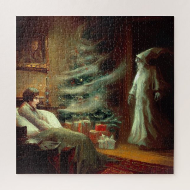 Christmas Carol Ghost of Christmas Present Jigsaw Puzzle (Vertical)