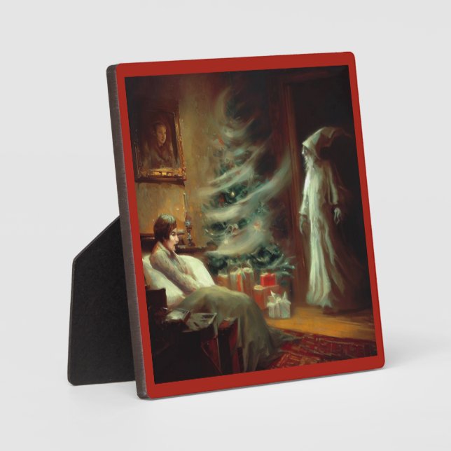 Christmas Carol Ghost of Christmas Present Plaque (Front)