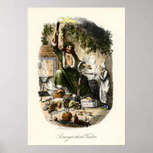 Christmas Carol - Ghost of Christmas Present Poster