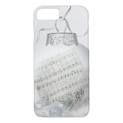 Christmas carol in snow iPhone 87 case