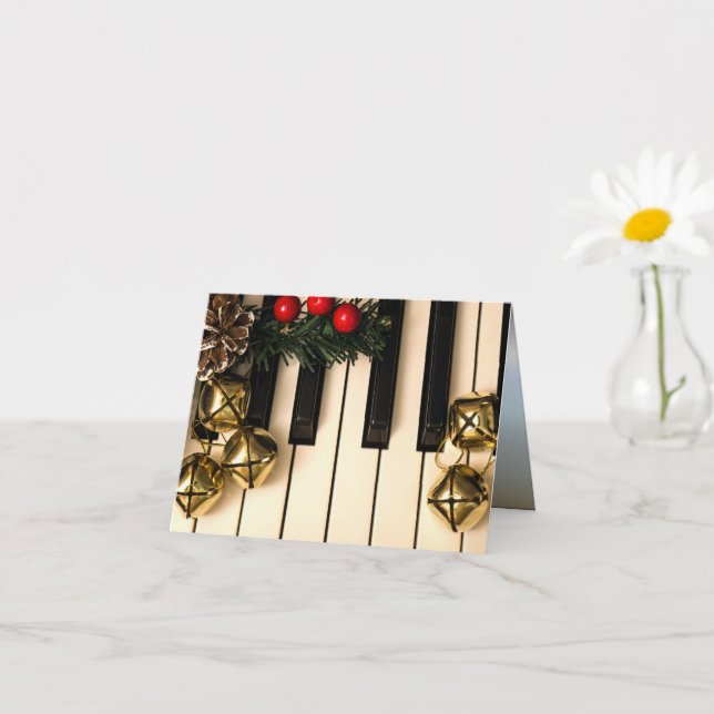 Christmas Carol Music Room Card (Small Plant)
