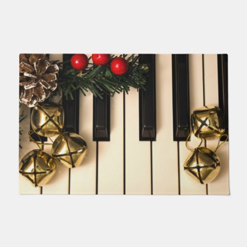 Christmas Carol Music Room Doormat