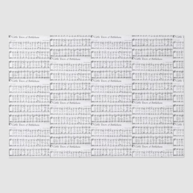 Christmas Carol Sheet Music  (Front)