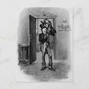 Christmas Carol: Tiny Tim Holiday Postcard
