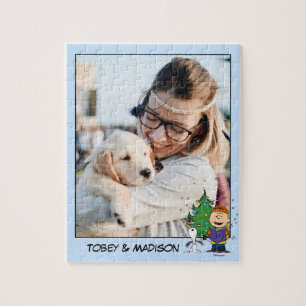 Christmas Caroling Add Your Photo Jigsaw Puzzle