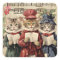 Christmas Caroling Cats