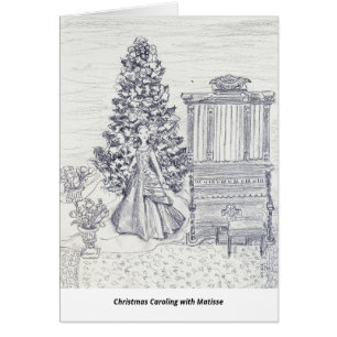 Christmas Caroling with Matisse Cards