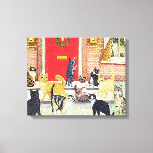 Christmas Carols Canvas Print (Front)