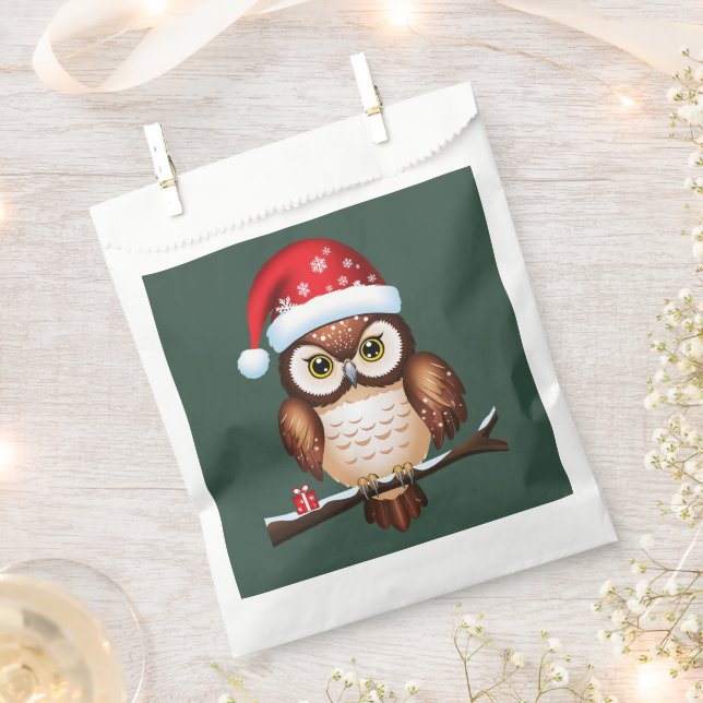 Christmas cart favor bag (Clipped)