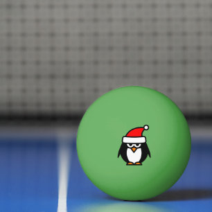 Christmas cartoon ping pong balls for table tennis