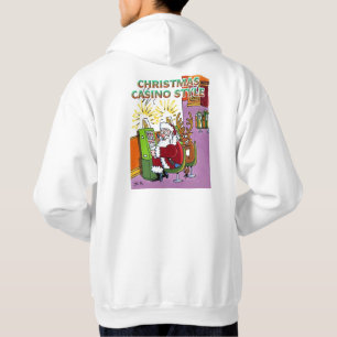 Christmas Casino Style hoodie