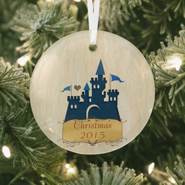 Christmas Castle  Vacation Keepsake Ornament (Insitu)