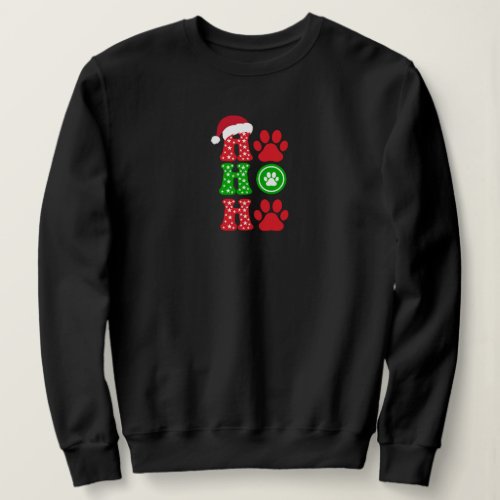 christmas  cat and dogs sweatshirt