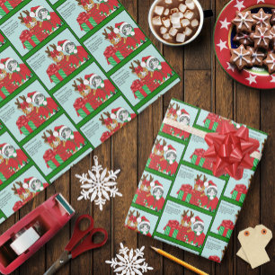 Christmas Cat Buddies Wrapping Paper