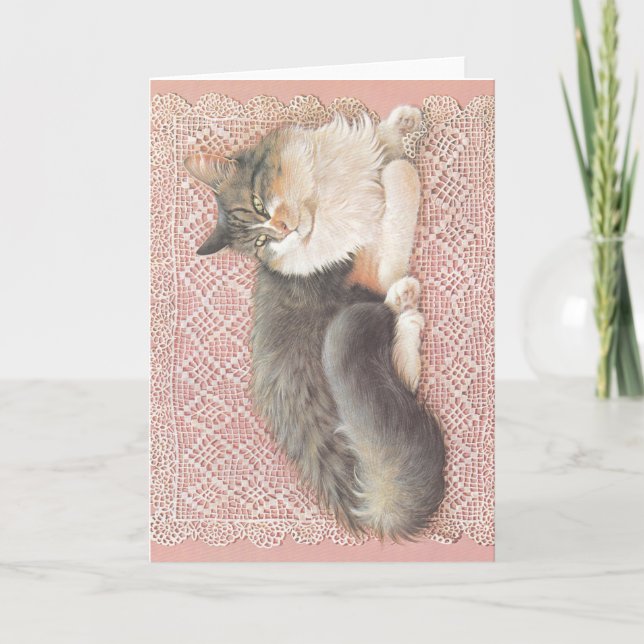 CHRISTMAS CAT CARDS (Front)