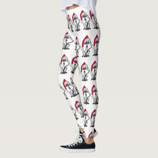 Christmas Cat Holiday Leggings