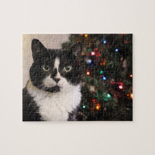 Christmas Cat Jigsaw Puzzle
