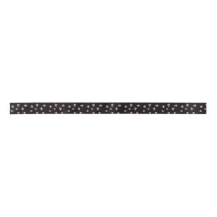 Christmas Cat Kitty Toes Paw Pads Satin Ribbon