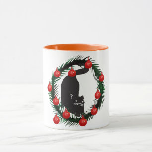 Christmas Cat Mug