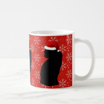 Christmas Cat Mug by WeAreBlackCatClub at Zazzle