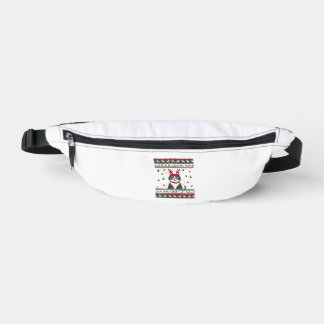 Christmas Cat Reindeer Ugly Christmas Sweater T-Sh Fanny Pack