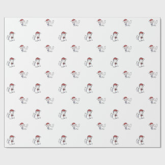 Christmas Cat Wrapping Paper