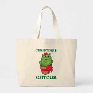Christmas Catcus Holiday Cactus Cartoon Design
