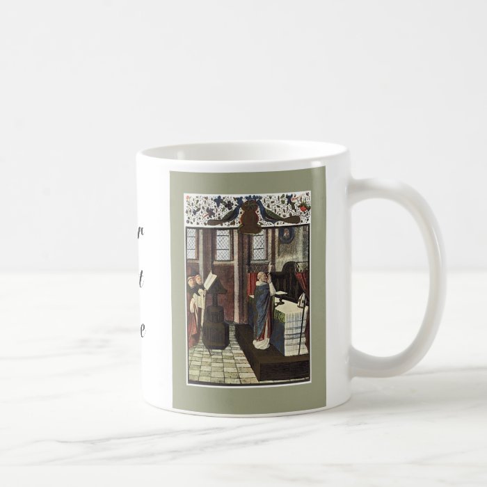 Christmas Cathedral Priest Altar Cup Mug