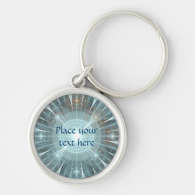 Christmas Cathedral Window Keychain (Front)