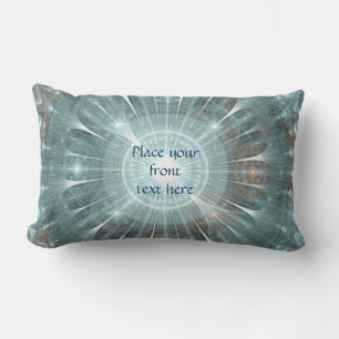 Christmas Cathedral Window Lumbar Pillow