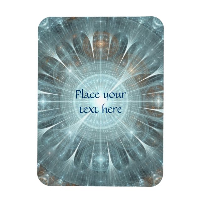 Christmas Cathedral Window Magnet (Vertical)