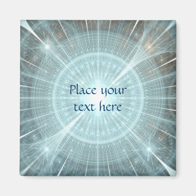 Christmas Cathedral Window Magnet (Front)