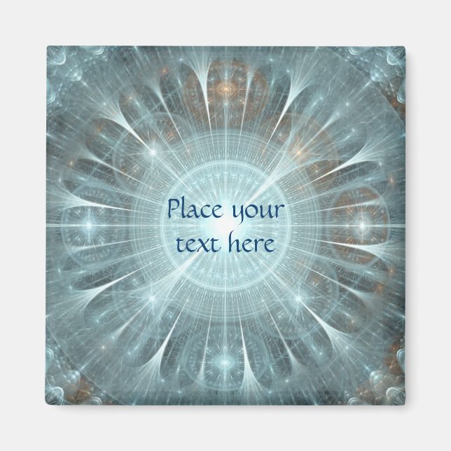 Christmas Cathedral Window Magnet (Front)