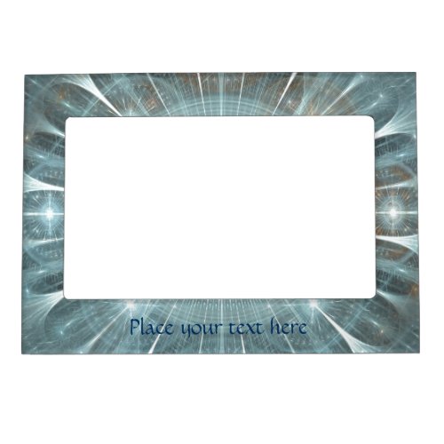 Christmas Cathedral Window Magnetic Picture Frame