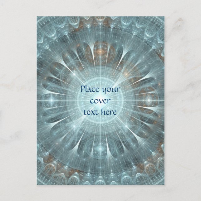 Christmas Cathedral Window Postcard (Front)