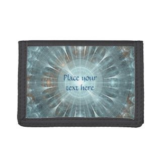 Christmas Cathedral Window Tri-fold Wallet