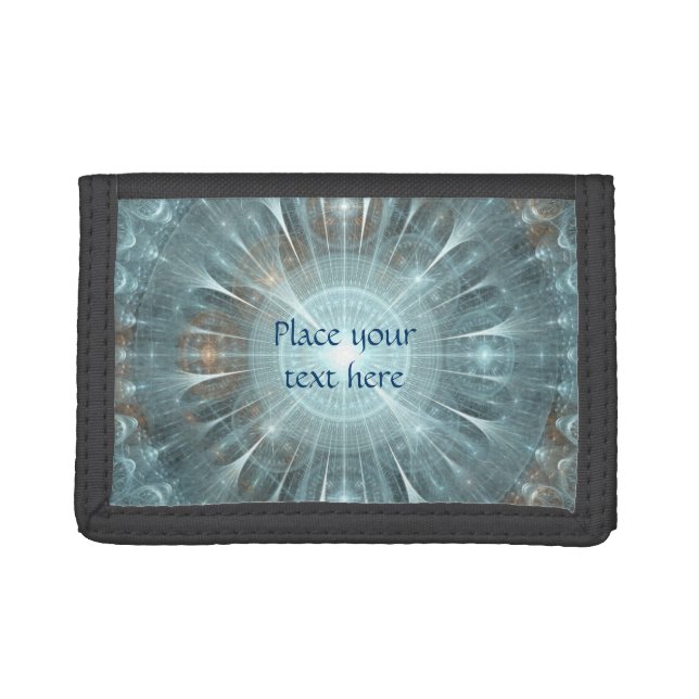 Christmas Cathedral Window Tri-fold Wallet (Front)