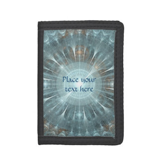 Christmas Cathedral Window Trifold Wallet