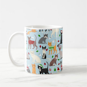 Christmas Cats Coffee Mug
