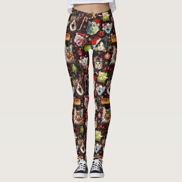 funny christmas leggings