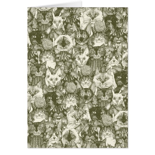 CHRISTMAS CATS NATURAL (Front)