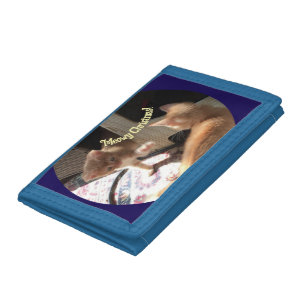 Christmas , Cats Photo , Tri-fold Wallet