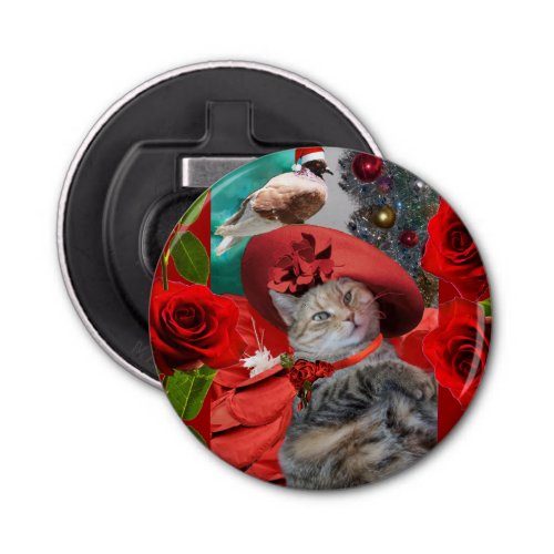 CHRISTMAS CELEBRATIONS OF PRINCESS TATUS CAT BOTTLE OPENER