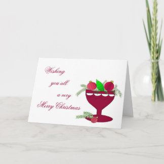 Christmas Centerpiece Holiday Card