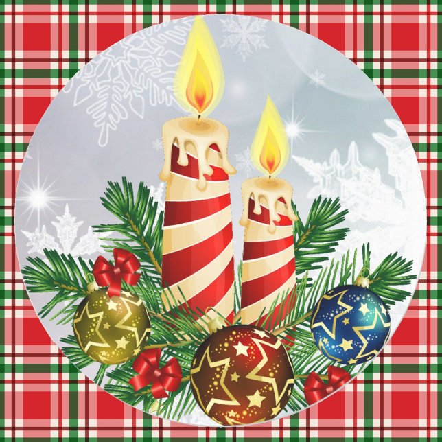 Christmas Centerpiece Stickers Envelope Seals (Creator Uploaded)