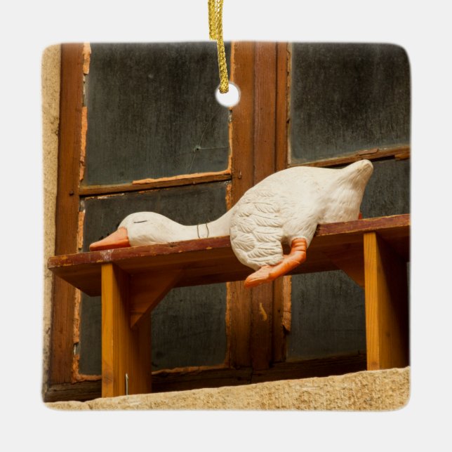 Christmas Ceramic Ornament (Front)