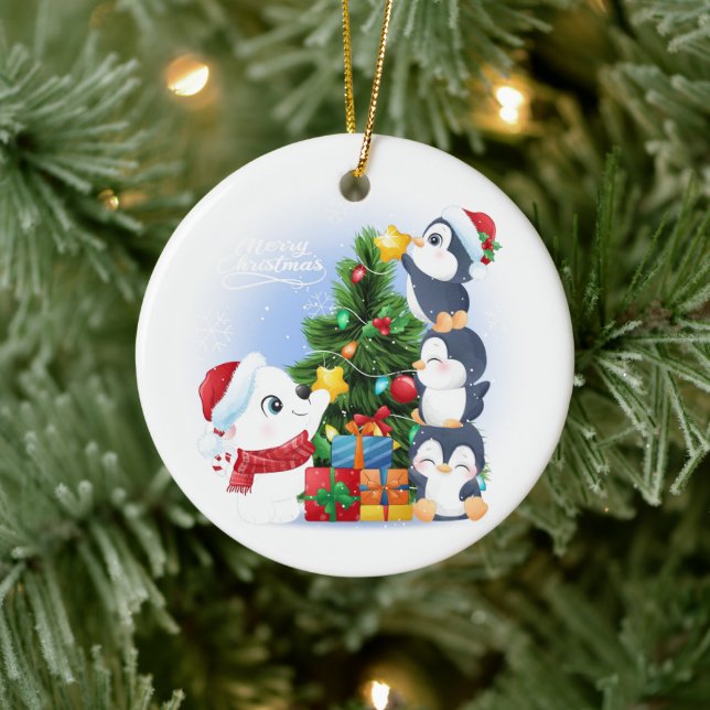 Christmas Ceramic Ornament (Tree)