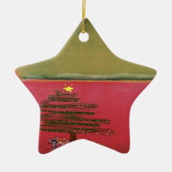 Christmas Ceramic Ornament by sonyadanielle at Zazzle